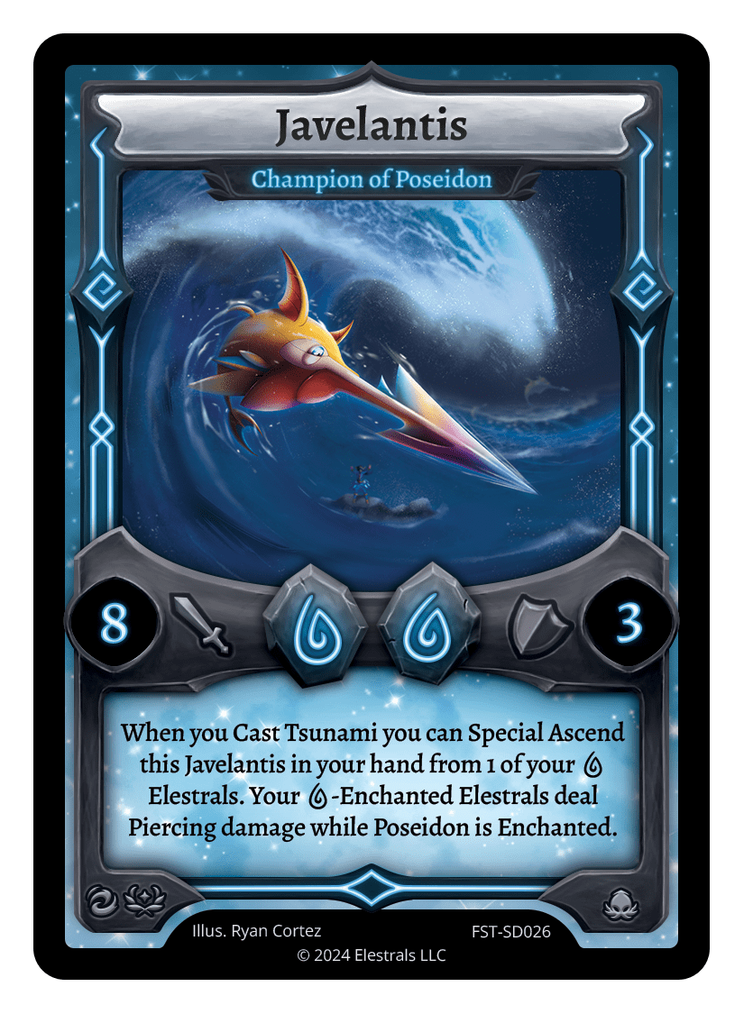 Javelantis - Champion of Poseidon - FST-SD026